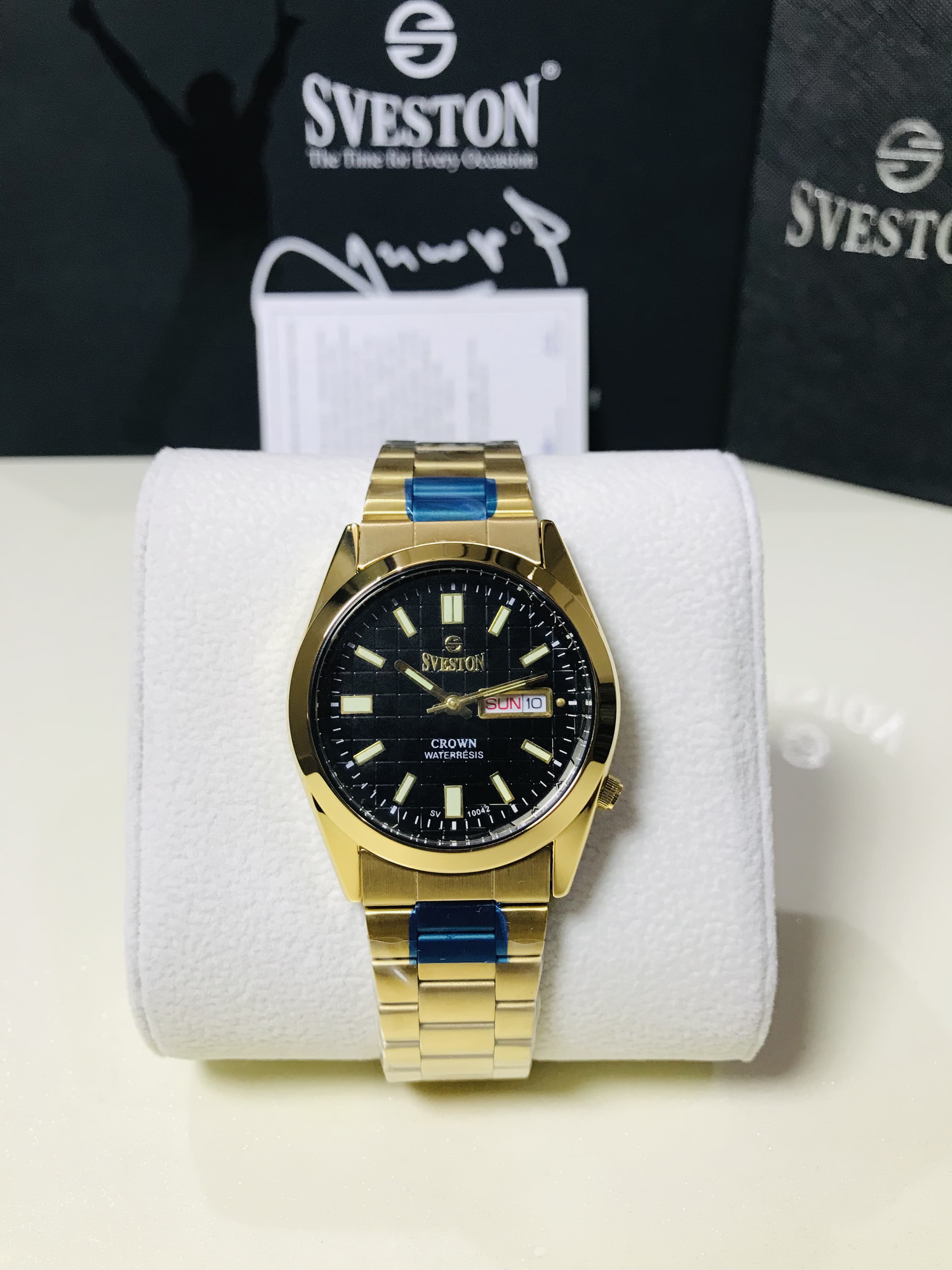 SVESTON CROWN SV 10042 (Golden + Black)