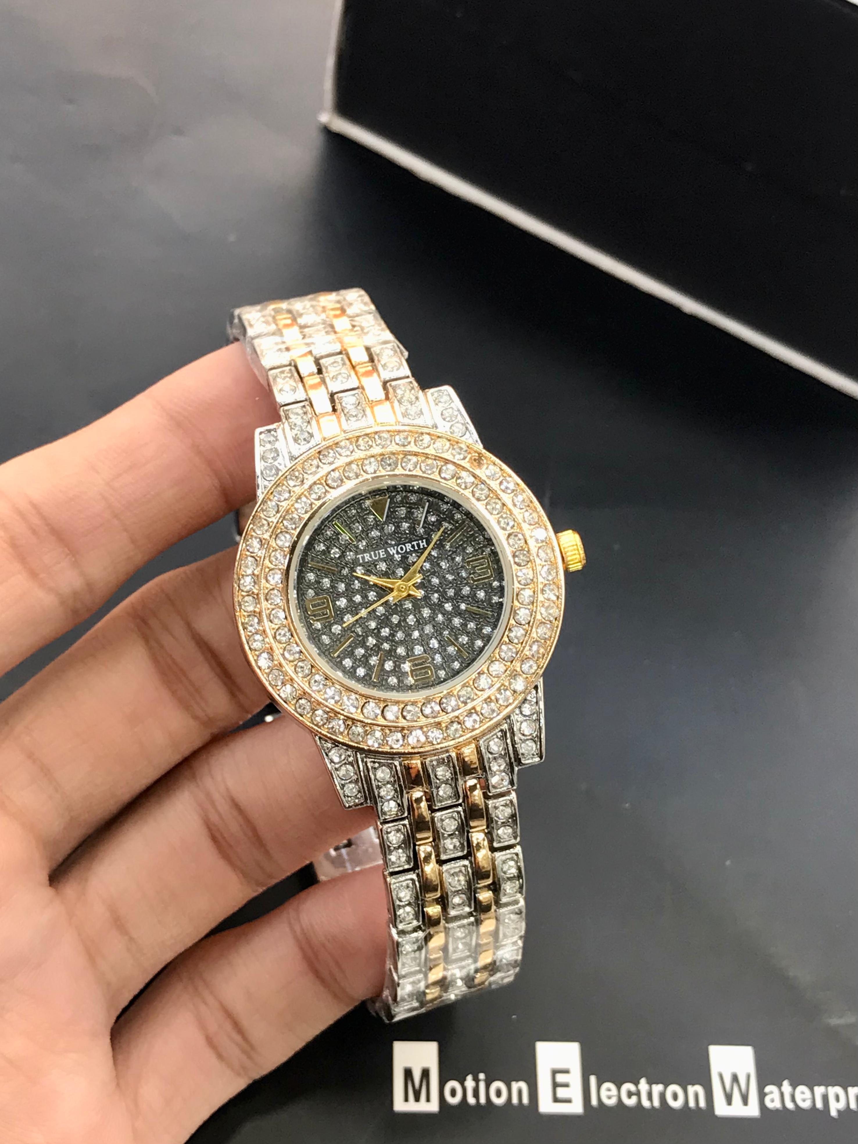 TRUE WORTH Original Watch (Golden+Silver)